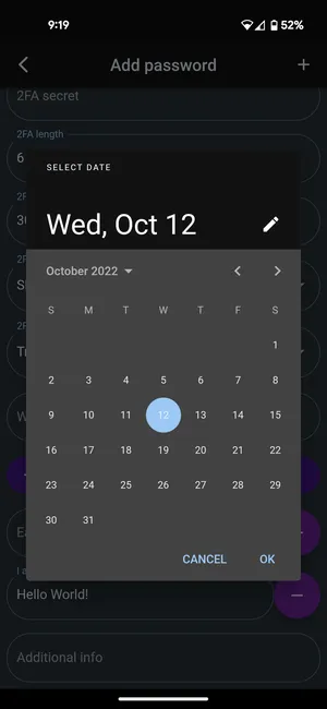 Passy  crossplatform password manager